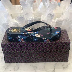 Tory Burch wedge flip flop!